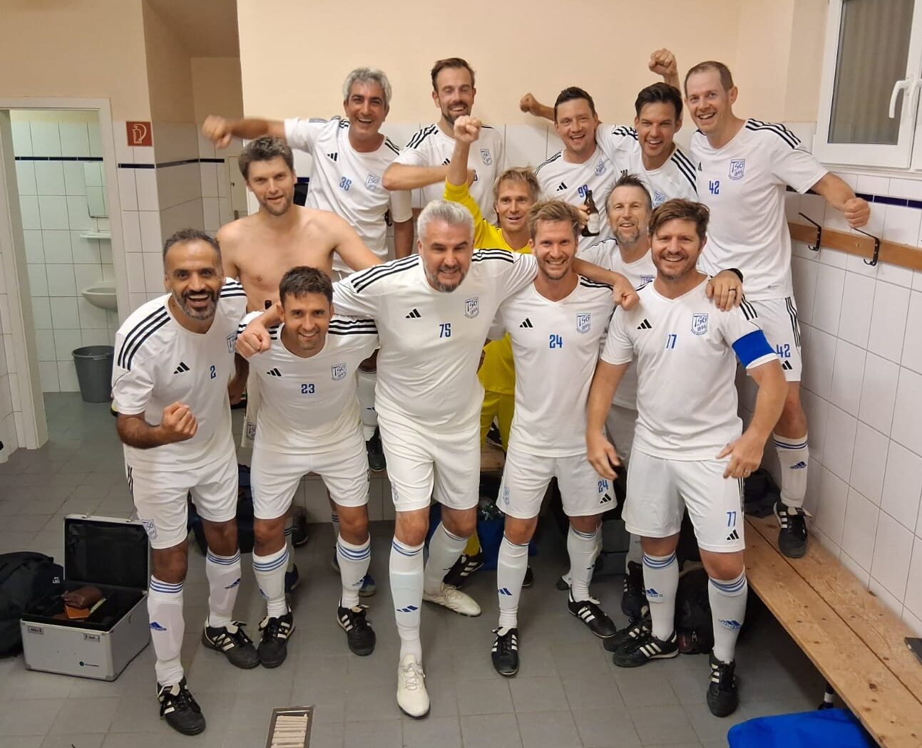 Die Mannschaft der TSG-Bretzenheim nach dem 7:0 gegen Klein-Winternheim